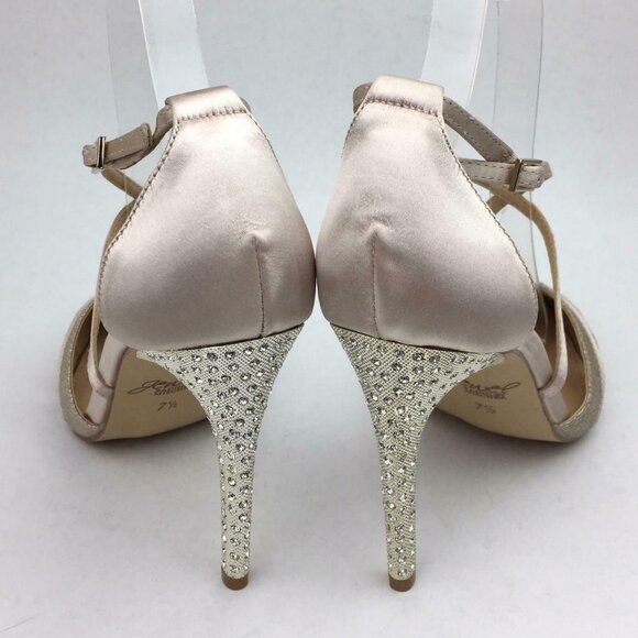 Badgley Mischka Diamond Pointed Toe pump 7.5 - Picture 9 of 9
